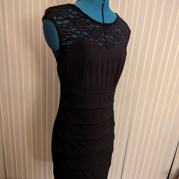 Sweet Storm Dresses & Skirts - Sweet Storm, Size Large, Black Dress, Stretchy Cocktail dress
